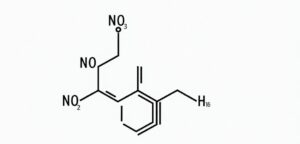 Tramadol molecule structure